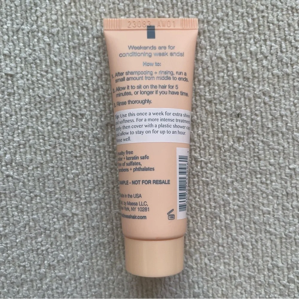 Kristin Ess Strand Strengthening Reconstructive Moisture Mask NEW Mini 27ml